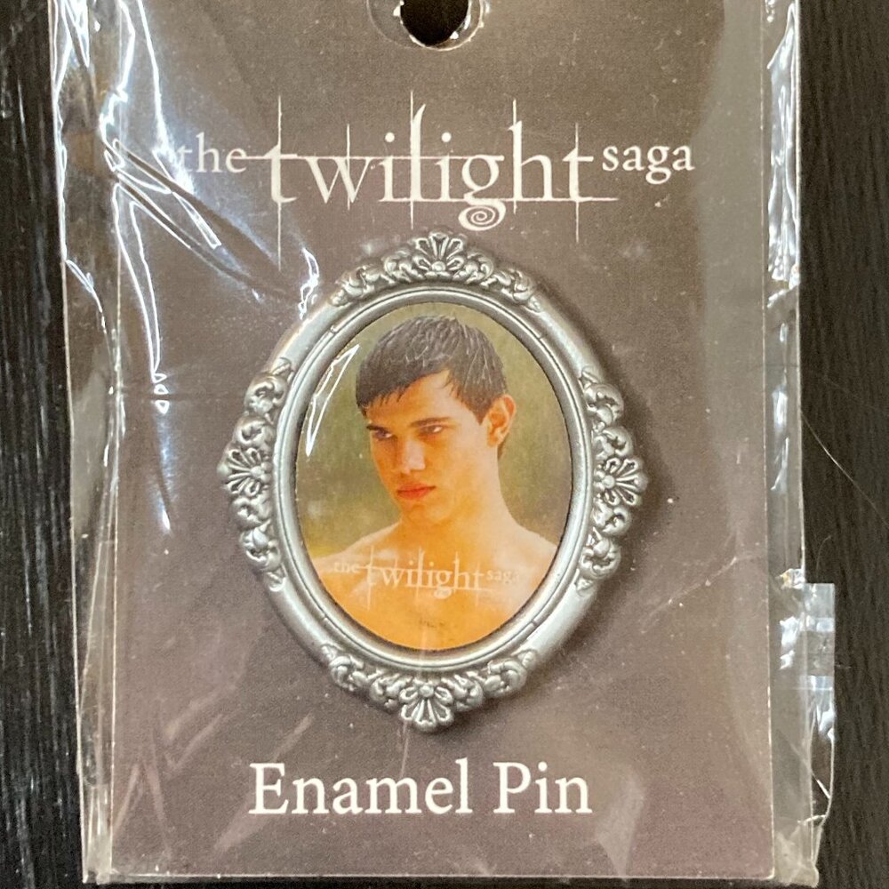 The Twilight Sage Jacob Black Framed Portrait Enamel Pin Lions Gate 2022
